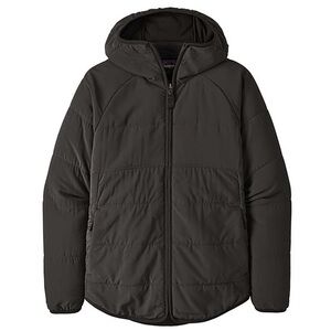 Patagonia pack in hooded jacket